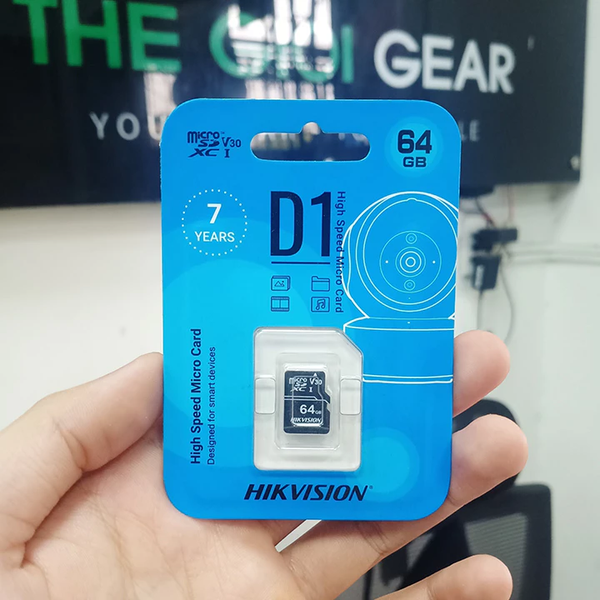 Thẻ nhớ Micro SD 64gb HIKVISION D1 dùng cho camera, điện thoại