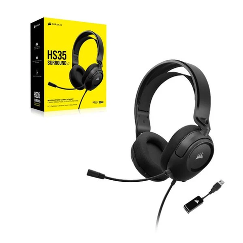 Tai Nghe - Corsair HS35 Surround v2 Carbon