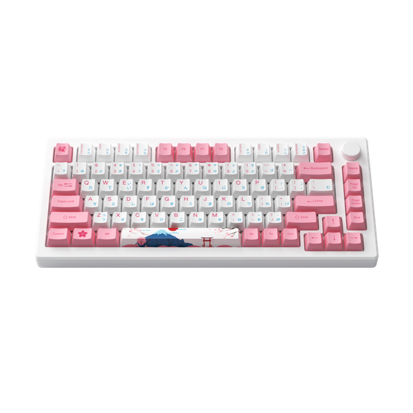 Bàn Phím Cơ Không Dây - AKKO MOD007B-HE PC Tokyo / Sakura Pink Magnetic Switch