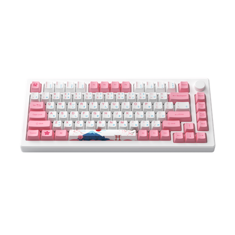 Bàn Phím Cơ Không Dây - AKKO MOD007B-HE PC Tokyo / Sakura Pink Magnetic Switch