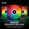 Bộ Fan Corsair iCUE SP120 RGB ELITE Performance 120mm + Lighting Node CORE ( 3 Fan )