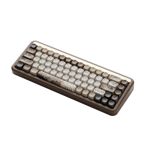 Bàn phím cơ AKKO MU01 Mountain Seclusion (Hotswap / RGB / Multi-Modes/ Switch V3 Piano Pro / Rosewood)