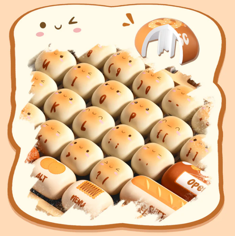 Bàn Phím Cơ Không Dây - MG108B Bun Wonderland (RGB / Hotswap / Switch Piano Pro / Multi-mode)