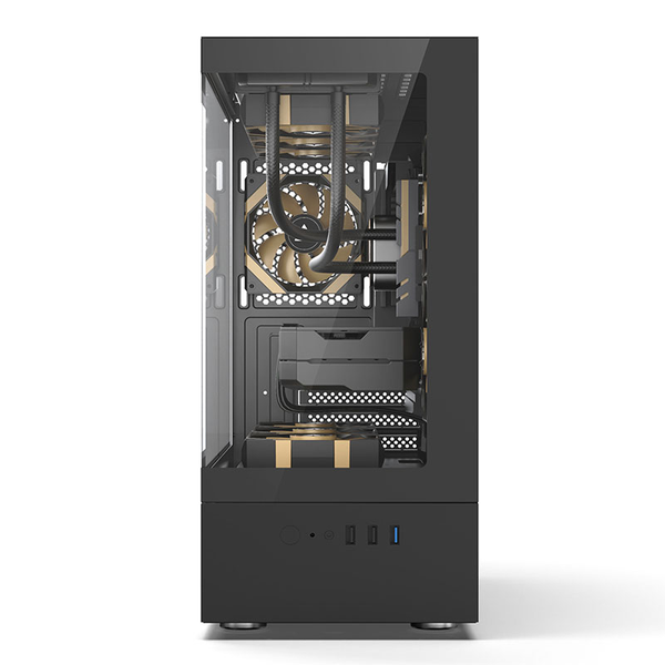 Case Máy Tính - Golden Field MTX360 Black / White