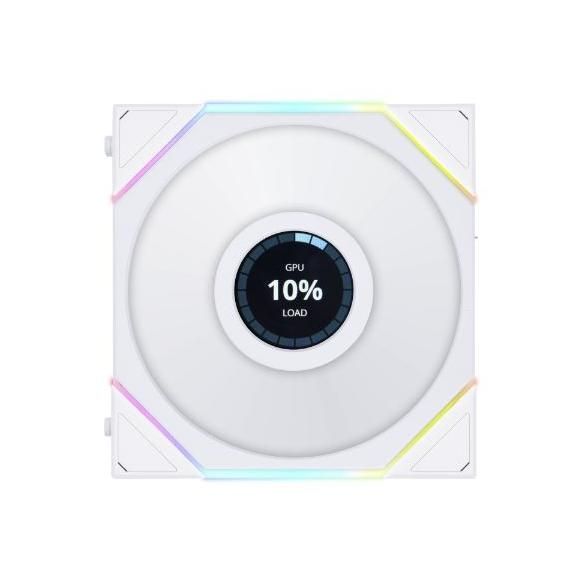 Fan Máy Tính - Lian Li UNI FAN TL | LCD | Normal | REVERSE | Black | White