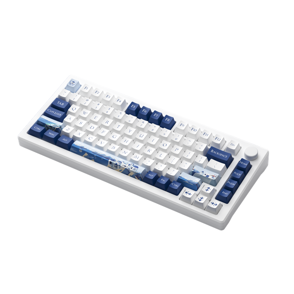 Bàn Phím Cơ Không Dây - AKKO MOD007B-HE PC Santorini / Sakura Pink Magnetic Switch