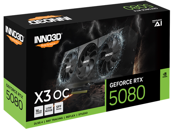 Card Màn Hình - Inno3D GeForce RTX 5080 X3 OC 16G