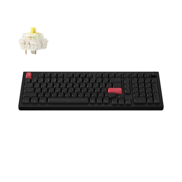 Bàn Phím Cơ Không Dây - Keychron Q5 Max Carbon Black Side Printed RGB / Wireless / Gateron Switch