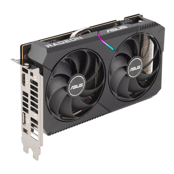 Card Màn Hình - ASUS DUAL Radeon RX 6500 XT OC 4GB GDDR6