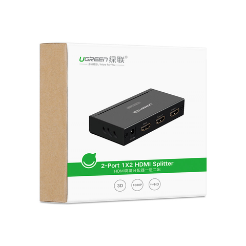 Bộ chia cổng HDMI 1 ra 2 Hỗ trợ Full HD Ugreen 40201