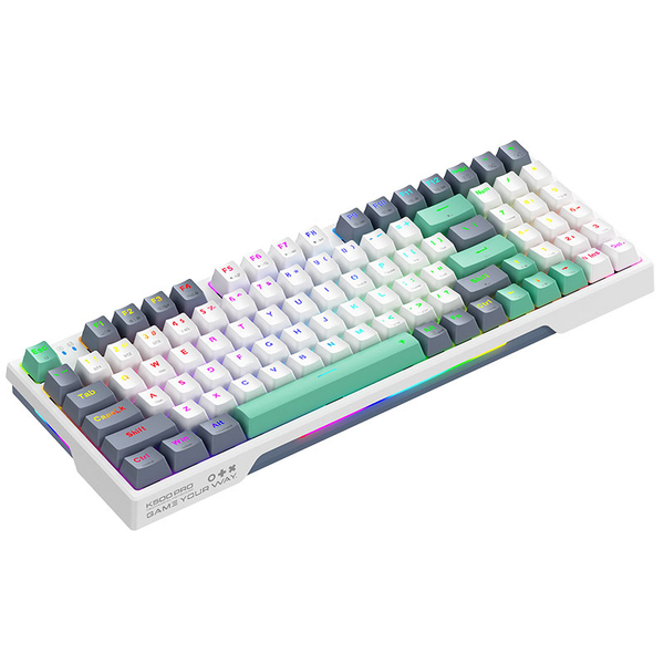 Bàn Phím Không Dây - Machenike K500 Pro-B94W / Tri-mode / RGB