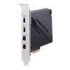 Thiết Bị Kết Nối Tín Hiệu - ASUS ThunderboltEX 4 Expansion card, Dual Thunderbolt™ 4 (USB‑C®) ports, DisplayPort™ 1.4, PCIe® 3.0 x4 interface