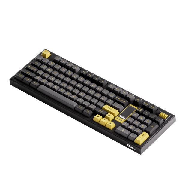 Bàn phím Cơ Không Dây - AKKO 5098B Black & Gold (RGB / Hotswap / Akko V3 Piano Pro)