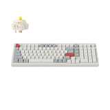Bàn Phím Cơ Không Dây - Keychron Q5 Max Shell White Side Printed RGB / Wireless / Gateron Switch