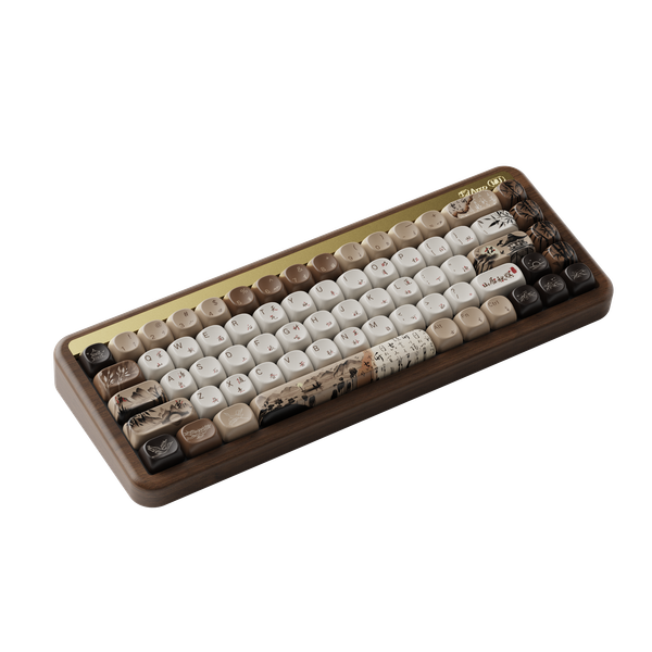 Bàn phím cơ AKKO MU01 Mountain Seclusion (Hotswap / RGB / Multi-Modes/ Switch V3 Piano Pro / Rosewood)