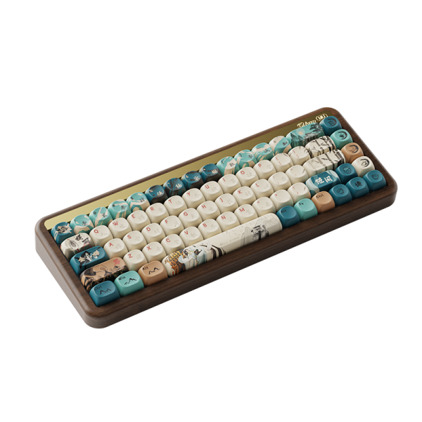 Bàn Phím Cơ Không Dây - AKKO MU01 Joy Of Life (Hotswaps, RGB, Multi-modes, Akko V3 Piano Pro Switch)