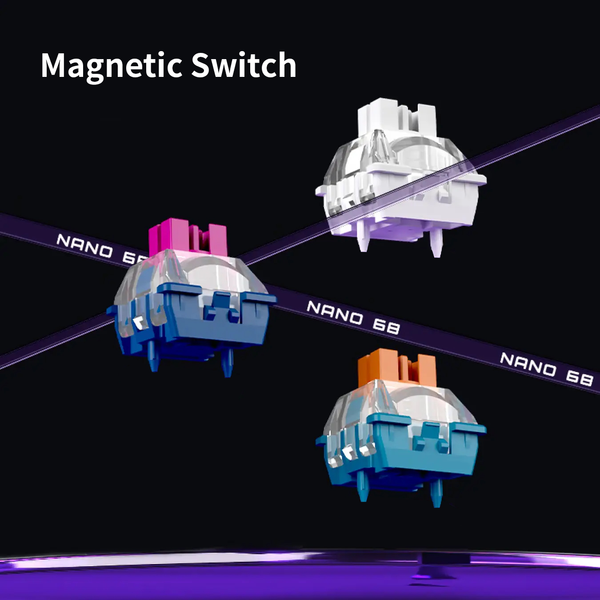 Bàn Phím Cơ Có Dây - Madlions Nano68 Pro / TTC Magnetic Switch / 8K Polling Rate