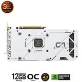 Card Màn Hình - VGA ASUS Dual GeForce RTX 4070 SUPER White OC Edition 12GB GDDR6X
