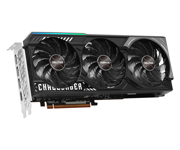 Card Màn Hình - Asrock Radeon RX 9070 Challenger 16GB GDDR6
