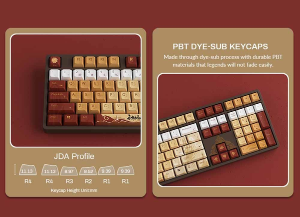 Bàn phím cơ có dây - AKKO 5108S Naraka Blade Point - Akko Cs Silver Switch