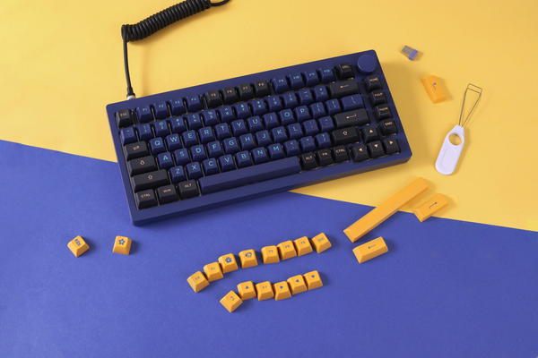 Bàn phím Cơ - MonsGeek M1W HE-SP V3 Horizon Blue (Magnetic Switches / 8K Hz Polling Rate Wired USB-C / Multi mode)