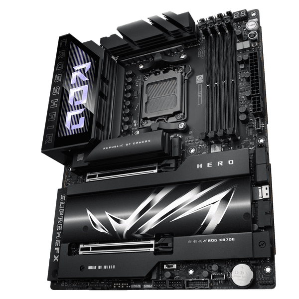 Mainboard - ASUS ROG CROSSHAIR X870E HERO (AMD X870E, Socket AM5, ATX, DDR5)