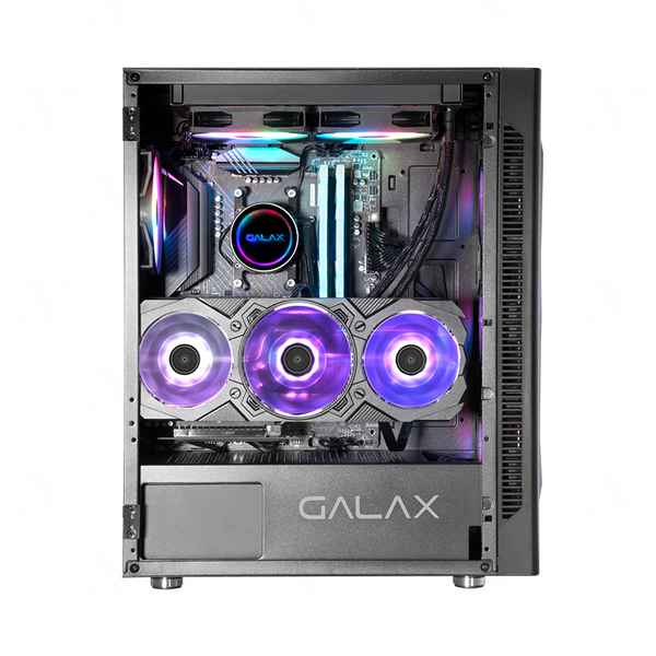 Case máy tính - Case Galax Revolution 06 | Đen, Trắng