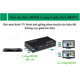 Bộ chia cổng HDMI 1 ra 2 Hỗ trợ Full HD Ugreen 40201