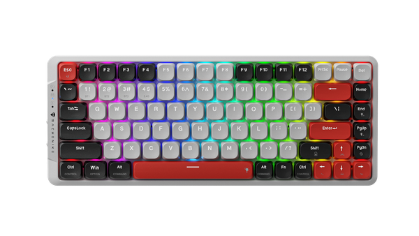 Bàn Phím Không Dây - Machenike Air50-B84W / Tri-Mode / RGB