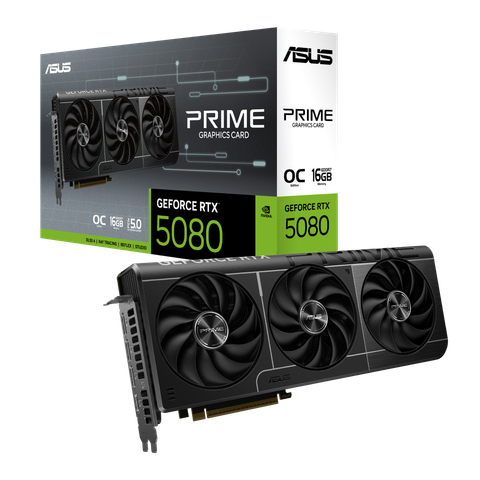 Card Màn Hình - ASUS PRIME GeForce RTX™ 5080 16GB GDDR7 OC Edition