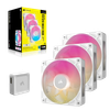 Bộ Ba Fan Máy Tính- Corsair iCUE LINK LX120-R RGB 120mm / Cánh Đảo