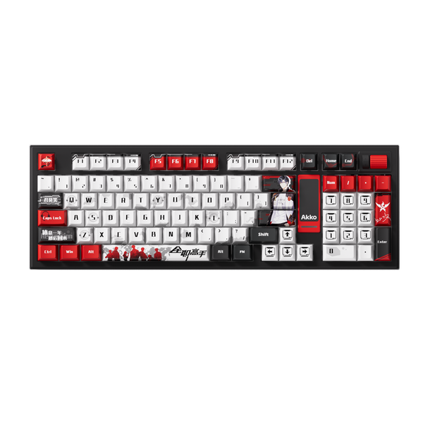 Bàn phím Cơ Không Dây - AKKO 5098B The King’s Avatar Ye Xiu (RGB / Hotswap / Akko V3 Piano Pro)