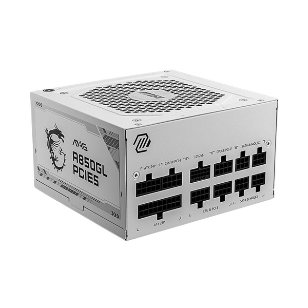 Nguồn Máy Tính - MSI MAG A850GL PCIE5 (850W / 80 Plus Gold)
