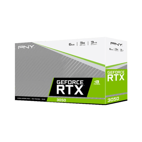 Card Màn Hình - PNY GeForce RTX 3050 6GB Verto Dual Fan