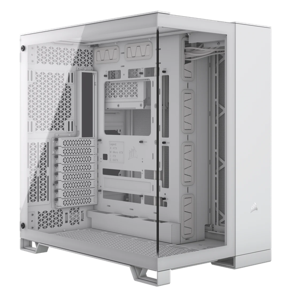 Case Máy Tính - Corsair 6500X Tempered Glass Mid Tower Black / White