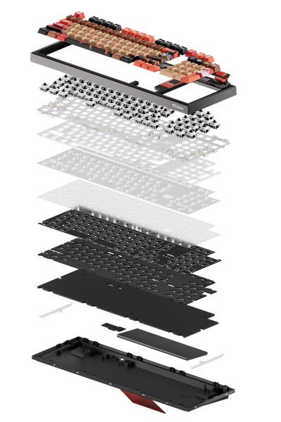 Bàn phím Cơ Không Dây - AKKO 5098B Wasteland Survival (RGB / Hotswap / Akko V3 Piano Pro)