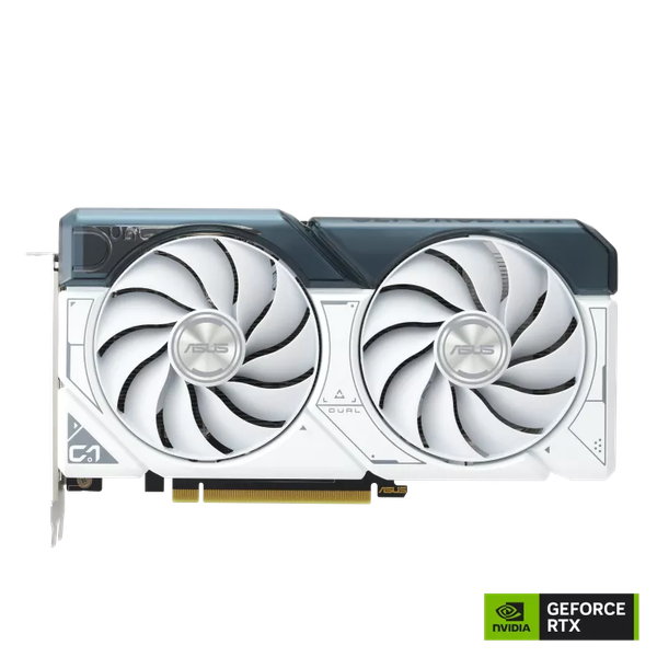 Card màn hình - ASUS Dual GeForce RTX 4060 White OC Edition 8GB GDDR6