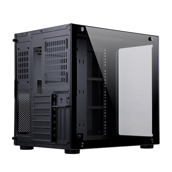 Case Máy Tính - Golden Field Window 360 Black / White