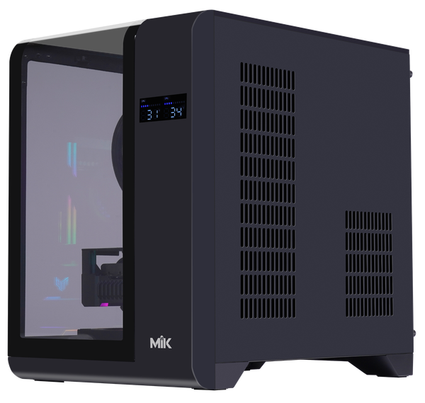 Case máy tính - MIK Barbatos M | Đen | Trắng