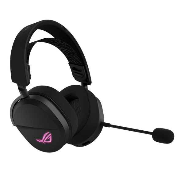 Tai Nghe Không Dây - Asus ROG Pelta Đen / 3-modes / RGB