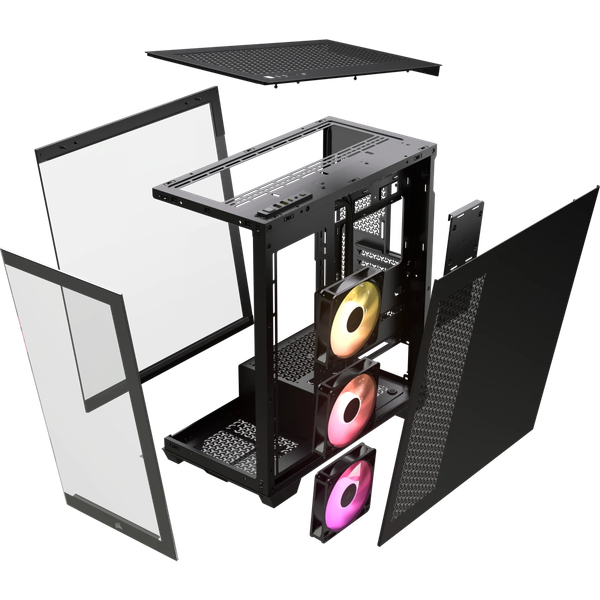 Case máy tính - Corsair 3500X ARGB Mid Tower | Black | White