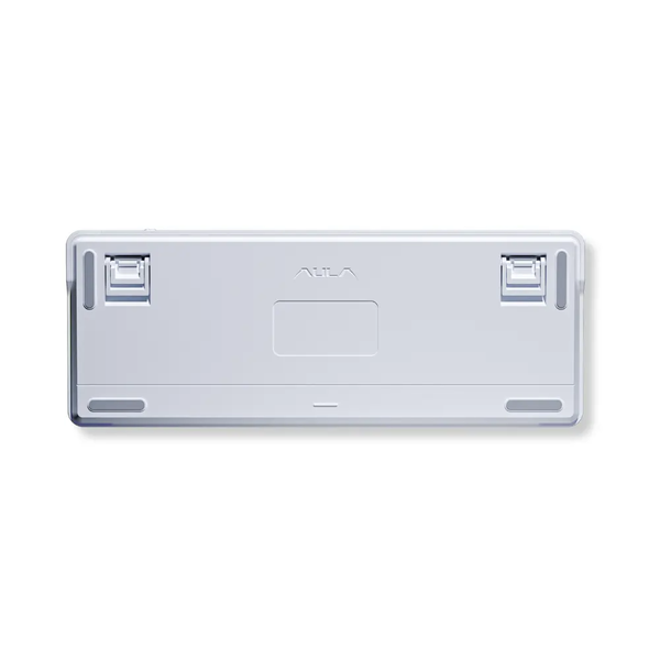 Bàn Phím Cơ Không Dây- AULA F87 White Blue / 3 Mode / Grey Wood V3 Switch