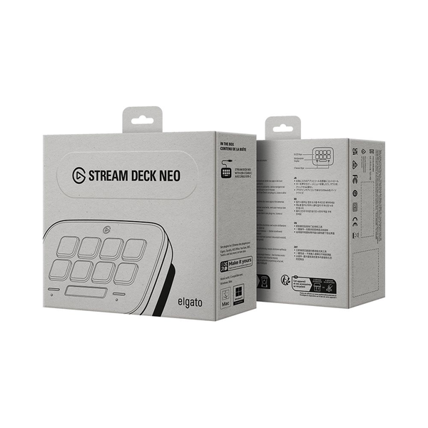 Thiết bị Stream - Elgato Gaming StreamDeck Neo / 8 nút lập trình