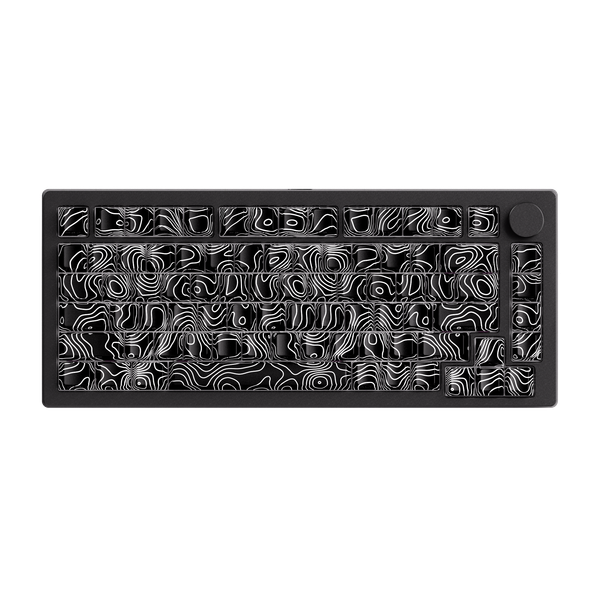 Bàn phím Cơ Không Dây - MonsGeek M1 V5-SP Contour Black (RGB/Aluminum/Akko V3 Piano Pro)