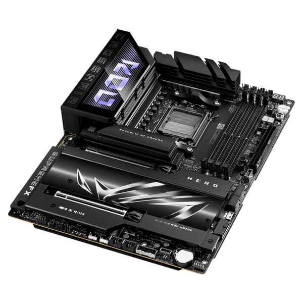 Mainboard - ASUS ROG CROSSHAIR X870E HERO (AMD X870E, Socket AM5, ATX, DDR5)