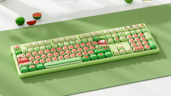 Bàn Phím Cơ Không Dây - MG108B Watermelon (RGB / Hotswap / Switch Piano Pro / Multi-mode)