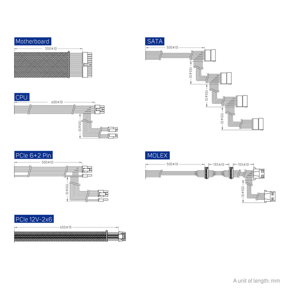 Nguồn Máy Tính - FSP VITA BD 750W - 850W / 80 plus Bronze / PCIe 5.1