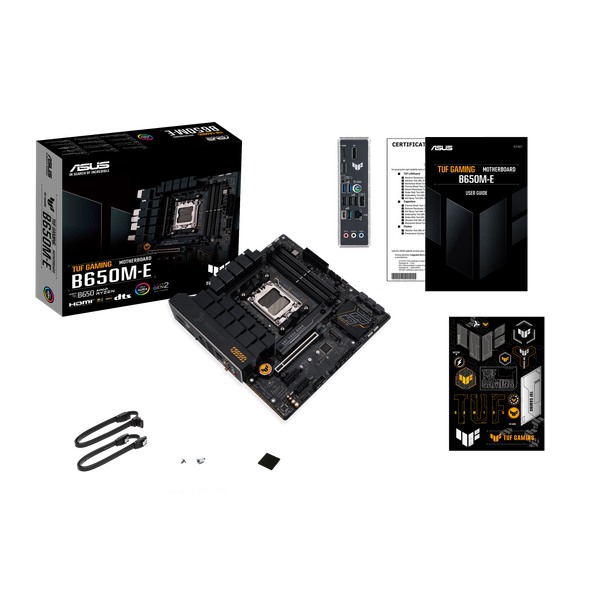 Mainboard - Asus TUF GAMING B650M-E (AMD B650, Socket AM5, m-ATX, DDR5)