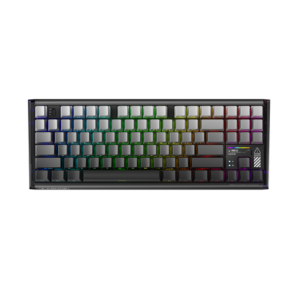 Bàn Phím Cơ Không Dây - Machenike K600E-B87W / Tri-mode / RGB