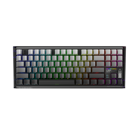 Bàn Phím Cơ Không Dây - Machenike K600E-B87W / Tri-mode / RGB